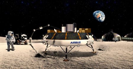 Airbus ROXY zamienia pył księżycowy na tlen