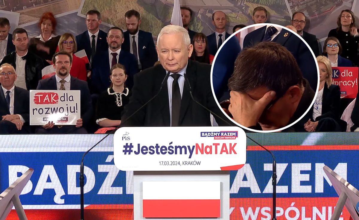 Jarosław Kaczyński w Krakowie