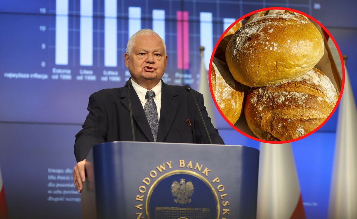 Glapiński pochwalił się cenami chleba. Polacy płacą dużo więcej