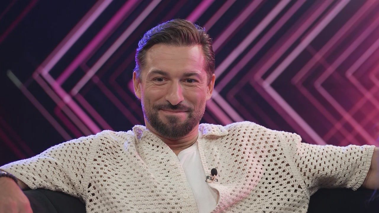 Rafał Maślak z żoną w "Parometrze"