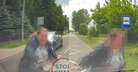 O włos od tragedii. Kobieta wbiegła pod samochód