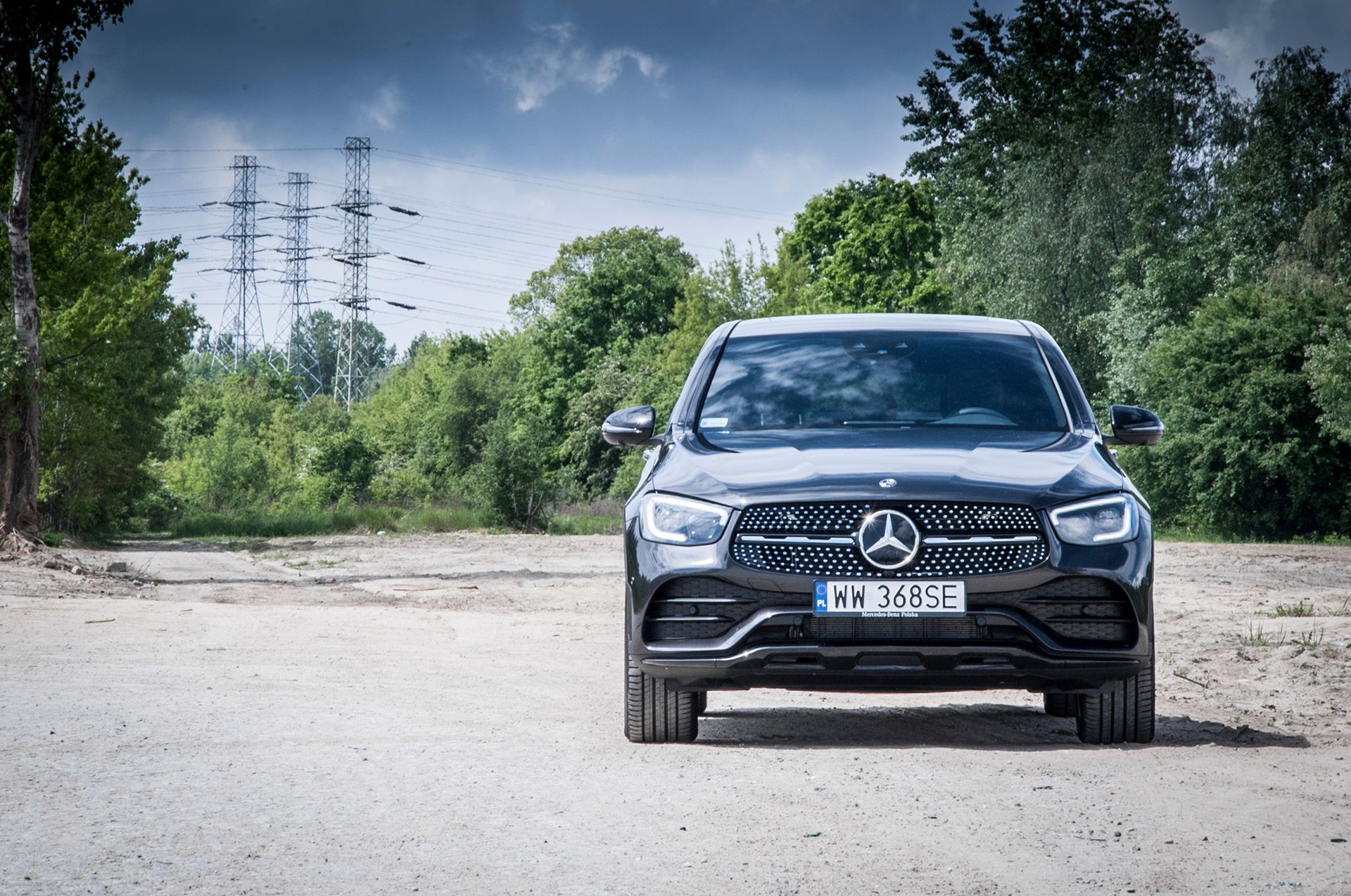 Mercedes-Benz GLC 300e Coupe EQ Power (2020) (fot. Mateusz Żuchowski)