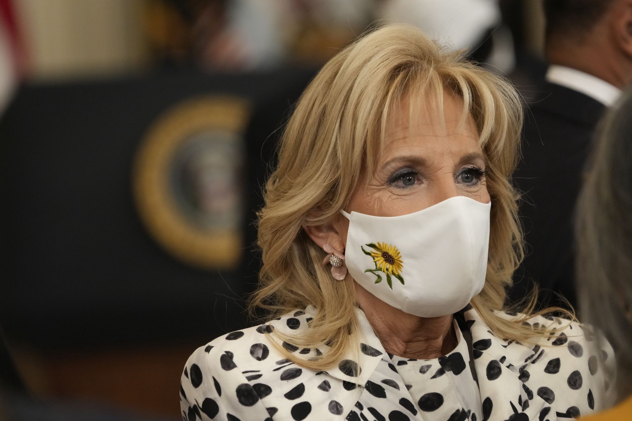 Symboliczny gest Jill Biden