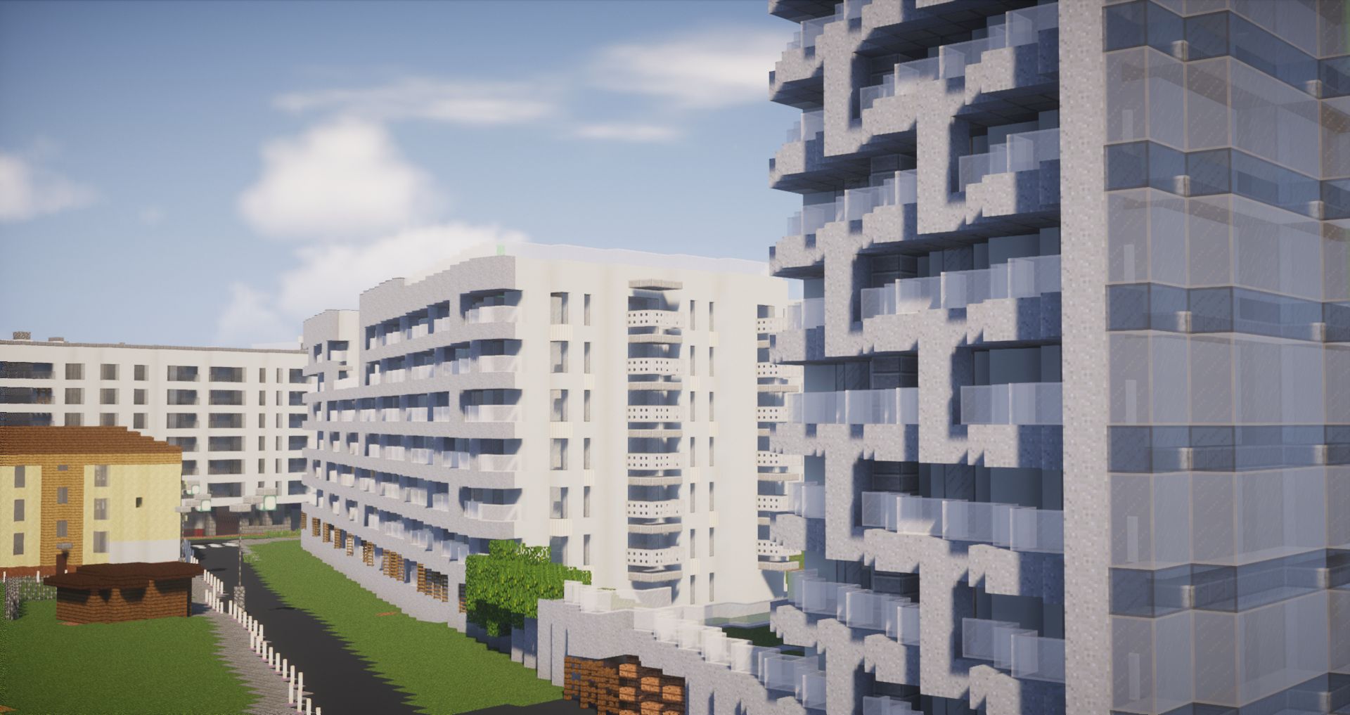 Warszawska Wola w Minecrafcie