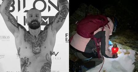 Tragiczna śmierć Mateusza Łazowskiego w górach. Była dziewczyna zawodnika MMA żegna go w MIEJSCU WYPADKU