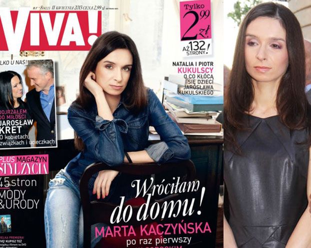 Kaczyńska na okładce "Vivy"! "OKRZEPŁAM, DOJRZAŁAM" (FOTO)