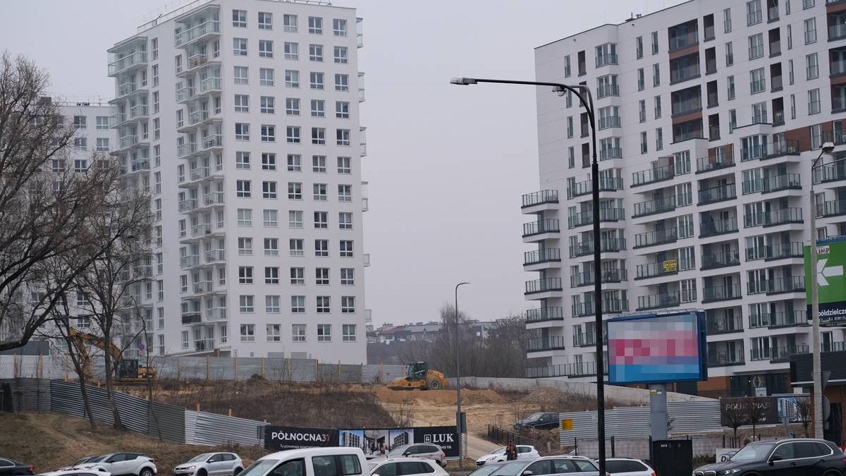 Ruszyły prace ziemne na budowie apartamentowca przy ul. Północnej 31 w Lublinie
