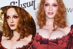 Christina Hendricks nie rezygnuje z gorsetów. Trudno oderwać od niej wzrok