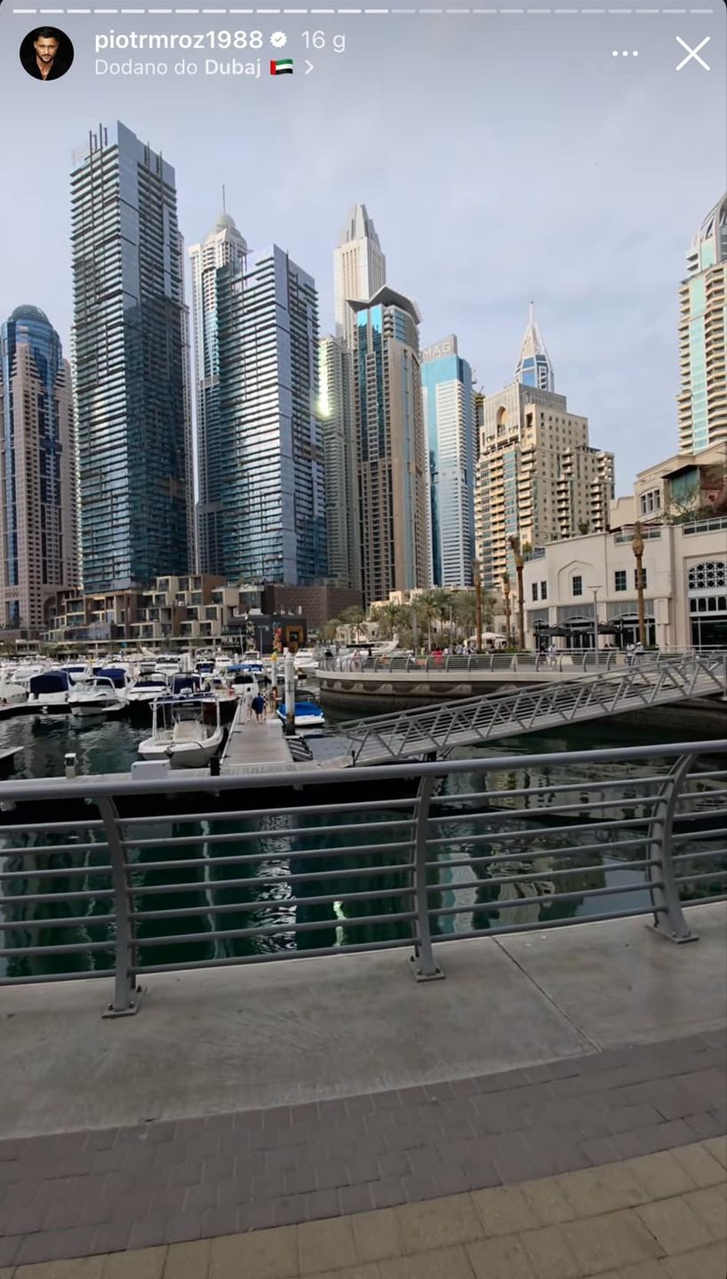 Piotr Mróz i Marta Krupa są razem w Dubaju?