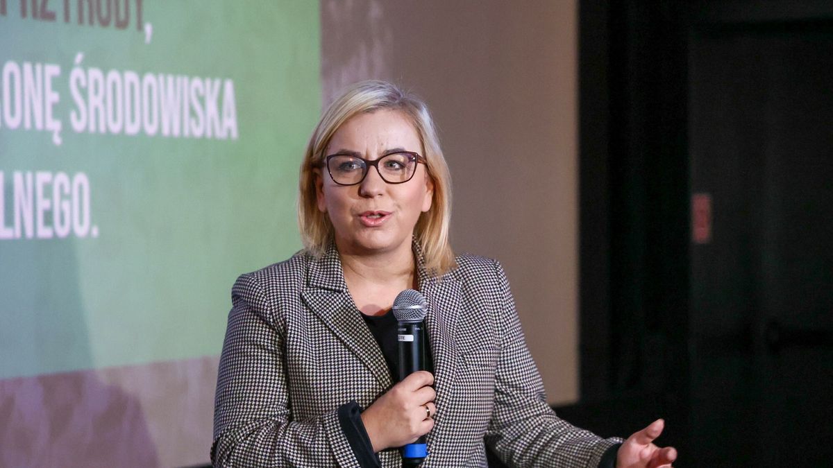 Minister klimatu Paulina Hennig-Kloska

