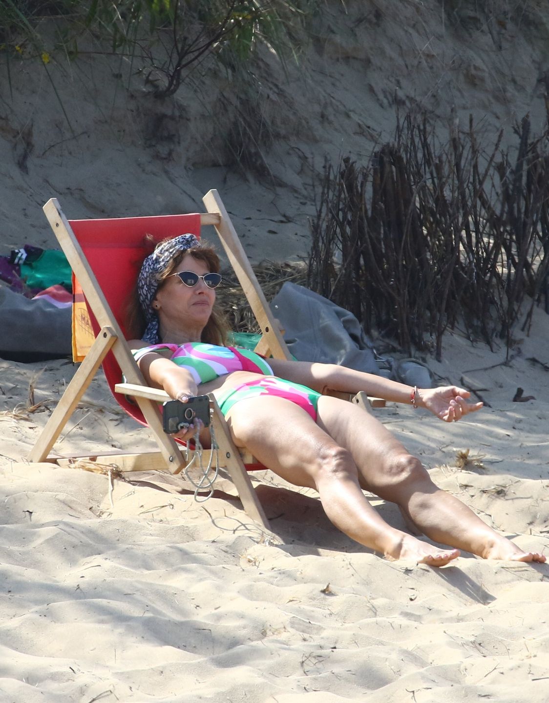 Grażyna Wolszczak "przyłapana" na plaży