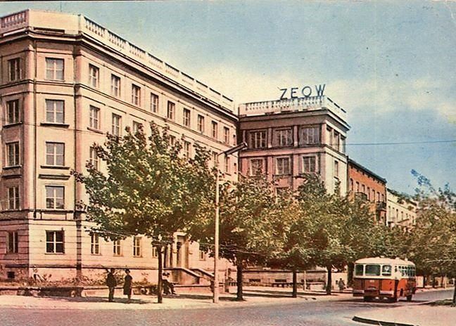 Budynek ZEOW , początek lat 70-tych
