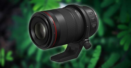 Canon RF 100 mm f/2.8L Macro IS USM ma pierścień do kontroli głębi ostrości