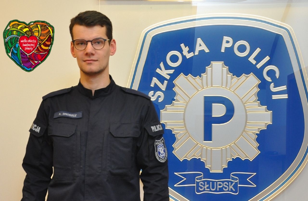Policjant uratował wolontariuszkę WOŚP. Zareagował natychmiast