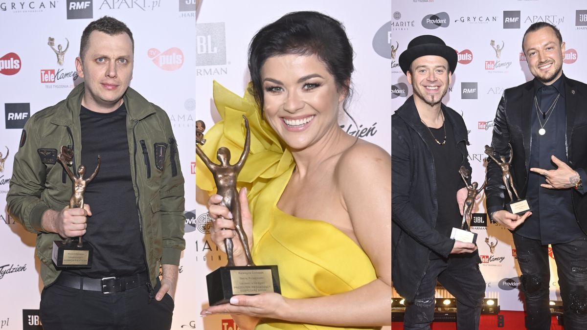 Telekamery 2023 - wyniki. Kto zgarnął słynne statuetki?