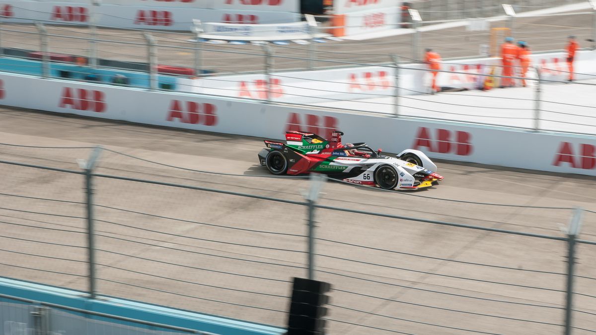 Daniel Abt podczas kwalifikacji. Rok temu zwyciężył w Berlinie, teraz dojechał na 6. miejscu