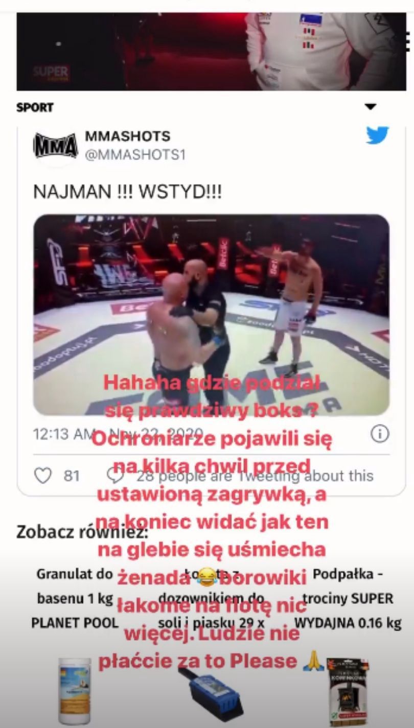 Daniel Martyniuk komentuje sobotnią galę Fame MMA