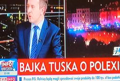 Paski TVP o Tusku bez reakcji KRRiT. Szef Rady: "stanowiły komentarz"