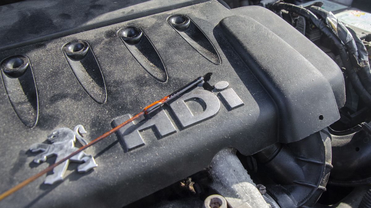 Olej w silniku Diesla