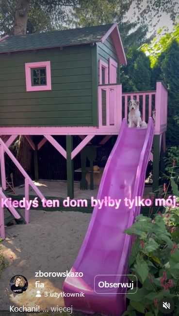 Zofia Zborowska mieszka w komfortowym domu 