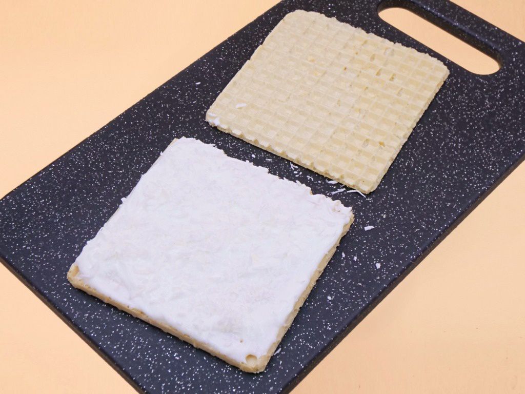 Wafelek z jogurtem waniliowym przepis