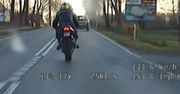 Płock. Pędził motocyklem na jednym kole prawie 160 km/h