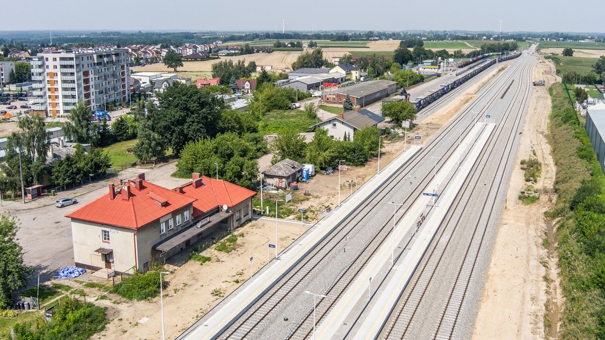 W ostatnich latach stacja w Rypinie przeszła remont