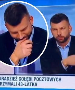 Prezenter Polsat News zagalopował się na wizji. To nie zabrzmiało dobrze