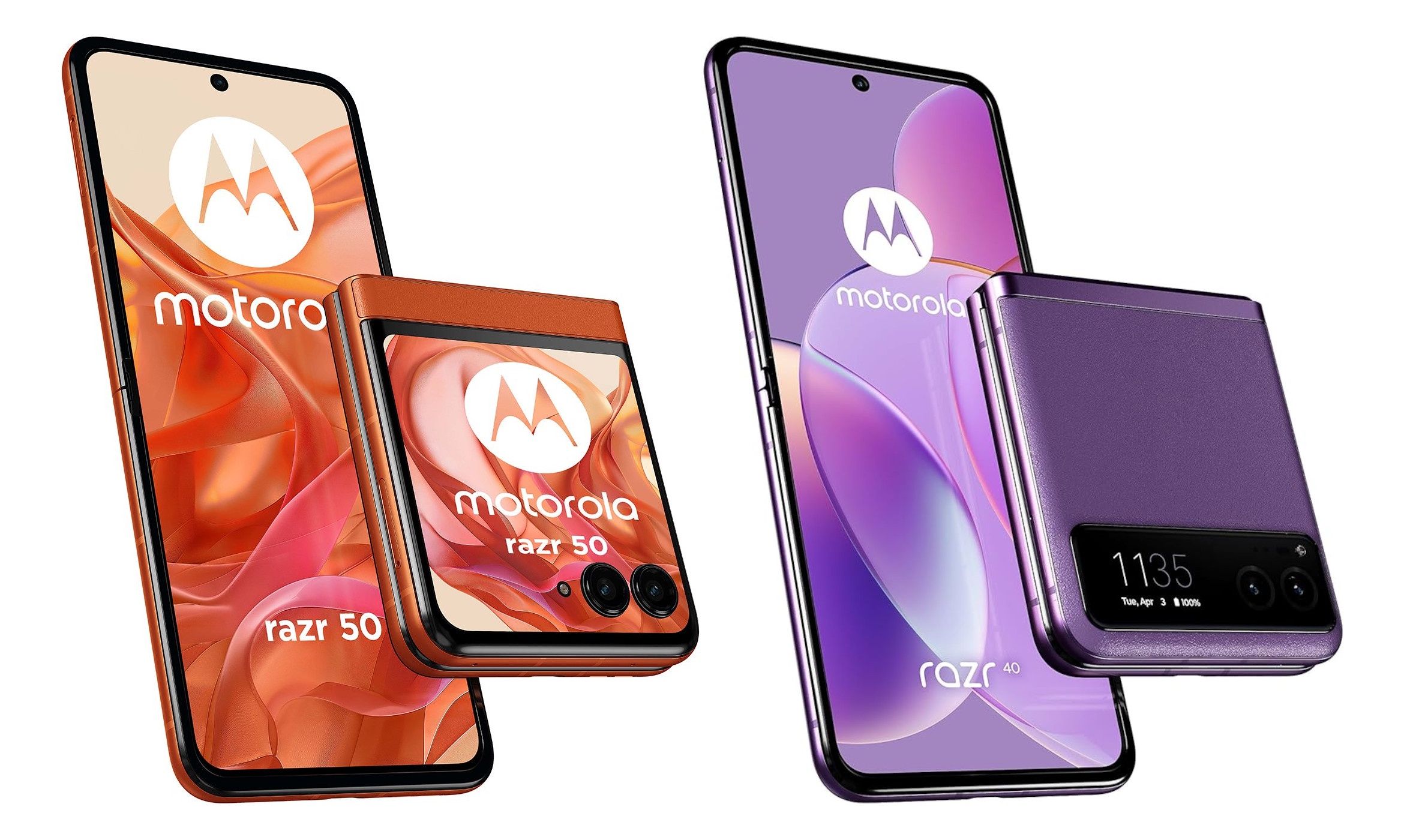 Motorola razr 50 i razr 40