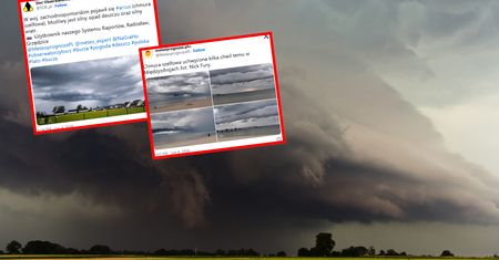 Burze, grad i chmury szelfowe nad Polską. IMGW ostrzegało
