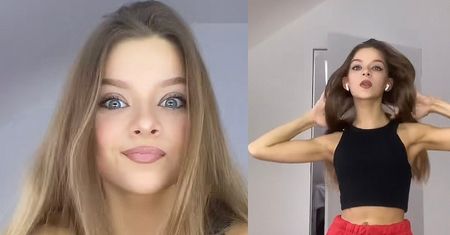 13-letnia córka Tomasza Oświecińskiego też chce zrobić karierę na TikToku (WIDEO)