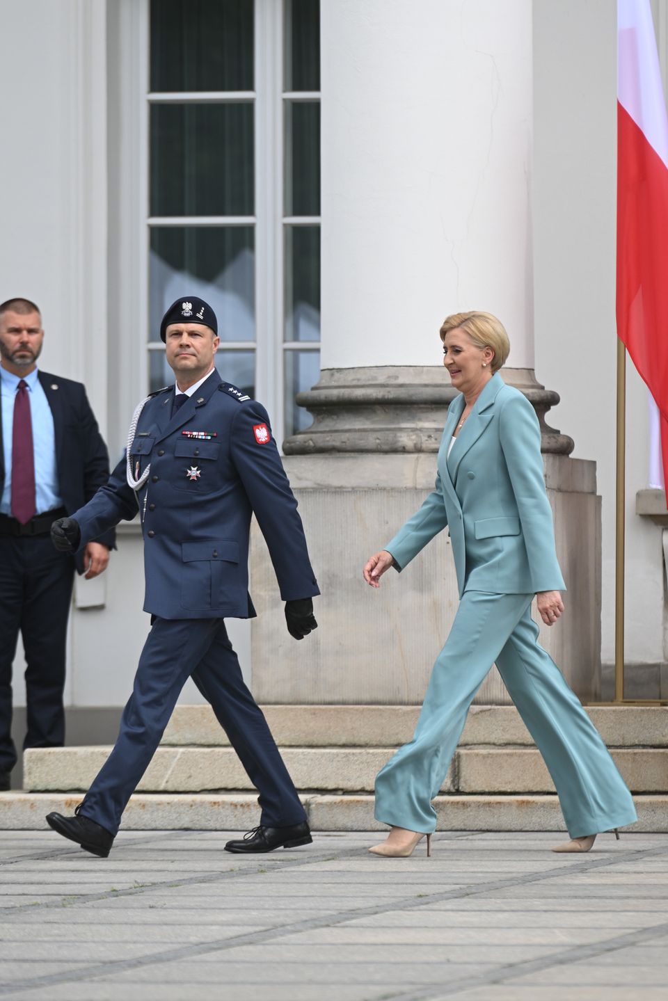 Agata Duda podczas obchodów Święta Służby Ochrony Państwa