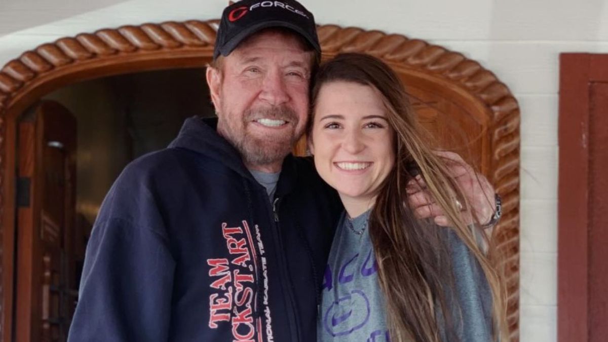 Wnuczka Chucka Norrisa żegna dziadka