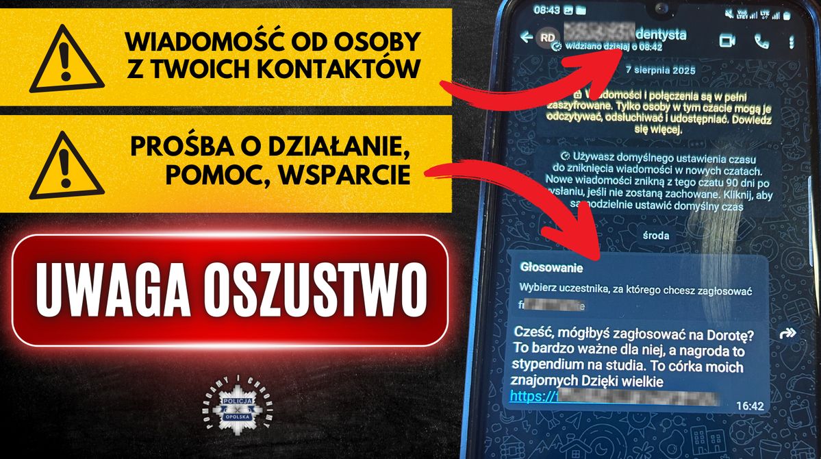 Oszustwo "na plebiscyt". Jedno kliknięcie może zbyt dużo kosztować