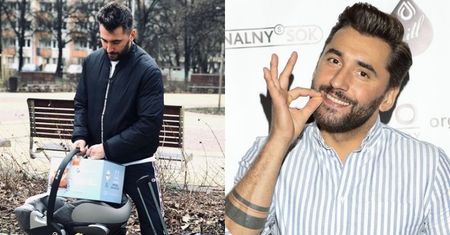 Rafał Maserak odebrał synka ze szpitala. "Jesteśmy w domu już w komplecie"