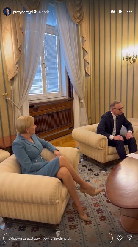 Agata Duda towarzyszy mężowi podczas wizyty w Bułgarii