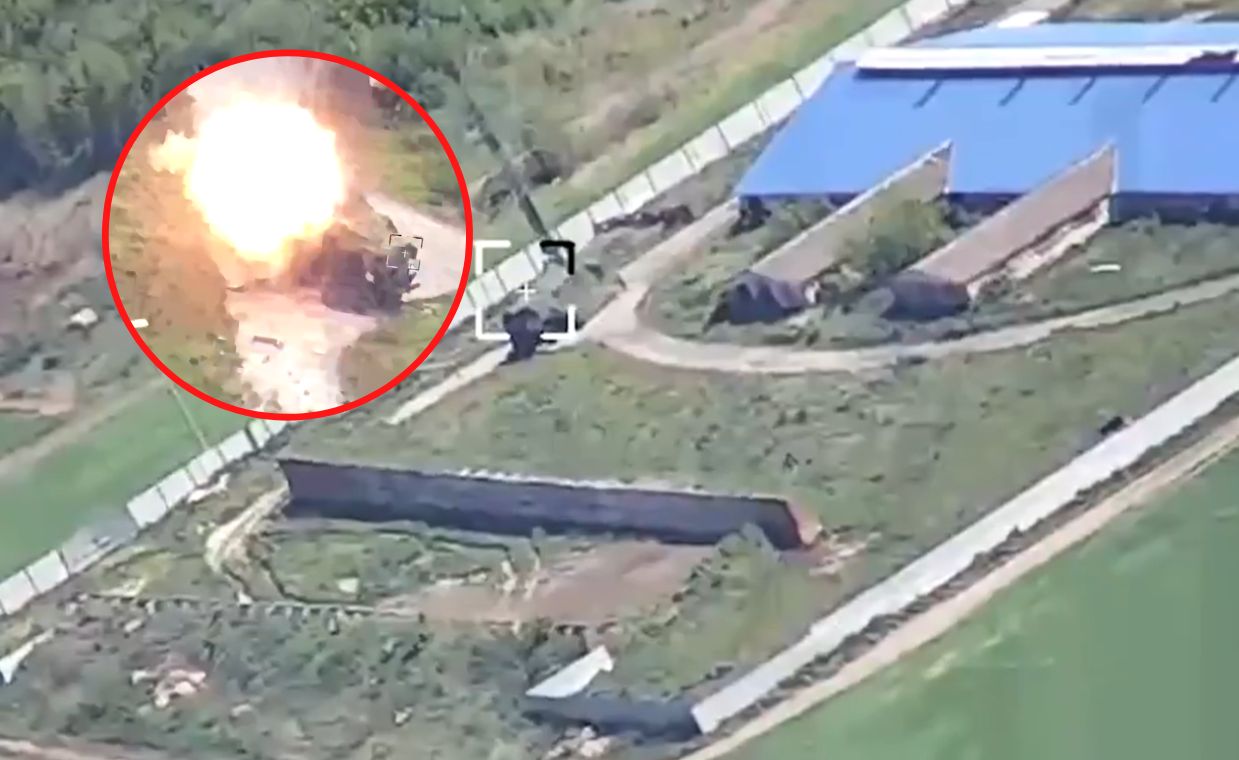 Ukrainian special forces in action. The first such strike.
