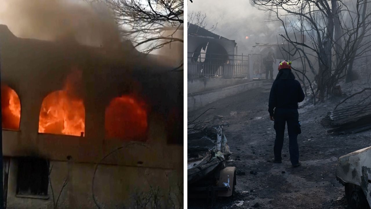 Grecja płonie. Są dwie ofiary. Katastrofa niedaleko Aten
