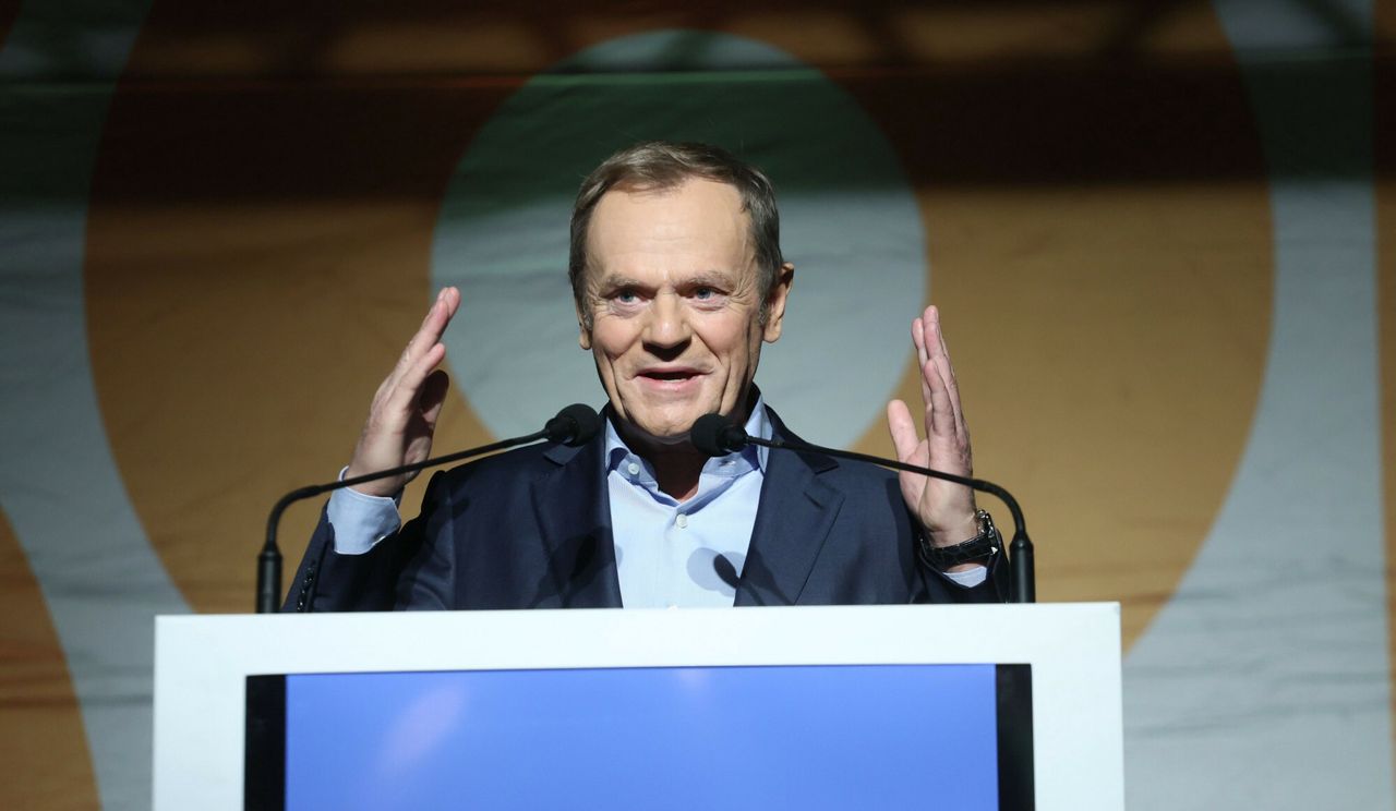 Donald Tusk (Fot. Pawel Wodzynski/East News)