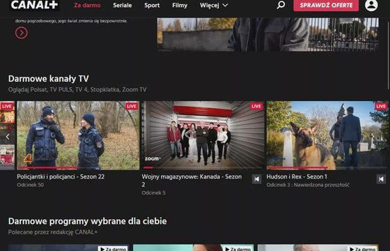 Canal+ już z 5 kanałami telewizyjnymi za darmo