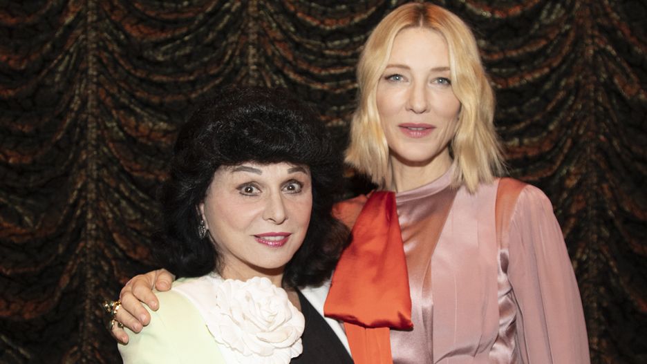 Yola Czaderska-Hayek i Cate Blanchett