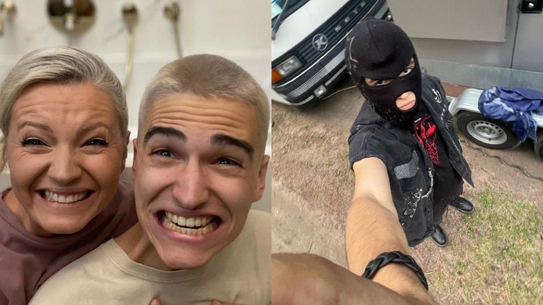 Syn Doroty Szelągowskiej i Adama Sztaby chwali się rolą w serialu