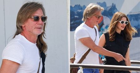 TOTALNIE ODMIENIONY Daniel Craig wylądował z Rachel Weisz w Wenecji. Udana metamorfoza? (ZDJĘCIA)