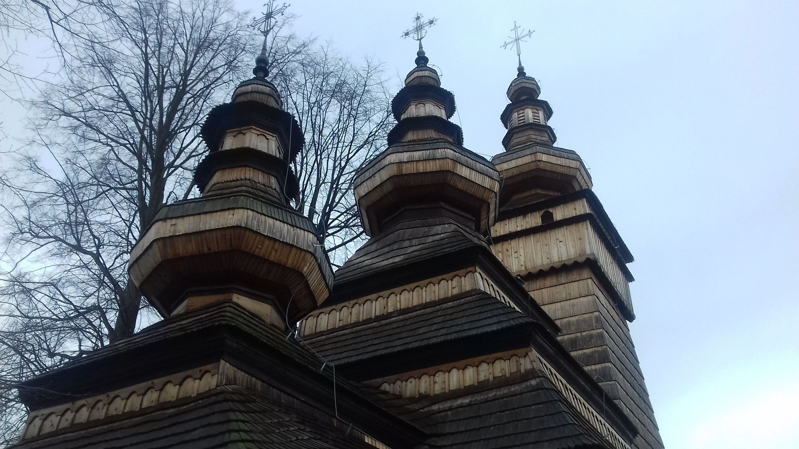 Drewniana cerkiew w Kwiatoniu