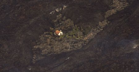 La Palma. "Cudowny domek" nie ocalał. Lawa pochłonęła jeden z symboli erupcji wulkanu Cumbre Vieja