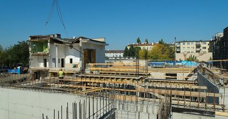 Ponad 31,7 mln zł z UE na Centrum Sztuki Dzieci i Młodzieży w Lublinie. Zaglądamy na budowę przy ul. Kunickiego