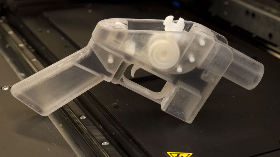 Broń z drukarki 3D, zdjęcie poglądowe