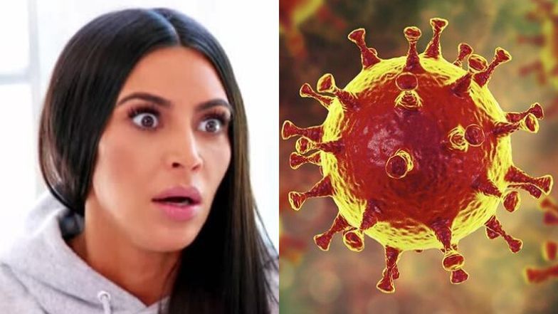 "Obudzona" Kim Kardashian zaskakuje na Instagramie: "Koronawirusa przewidziano już 12 LAT TEMU"