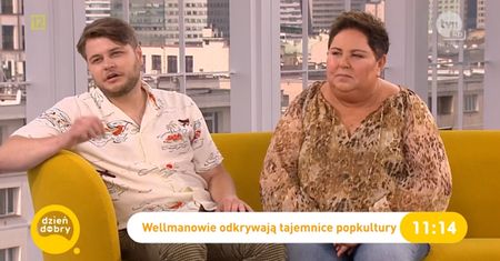 Dorota Wellman z synem w DDTVN. Jakub Wellman długo się zbierał, by ujawnić, kim jest