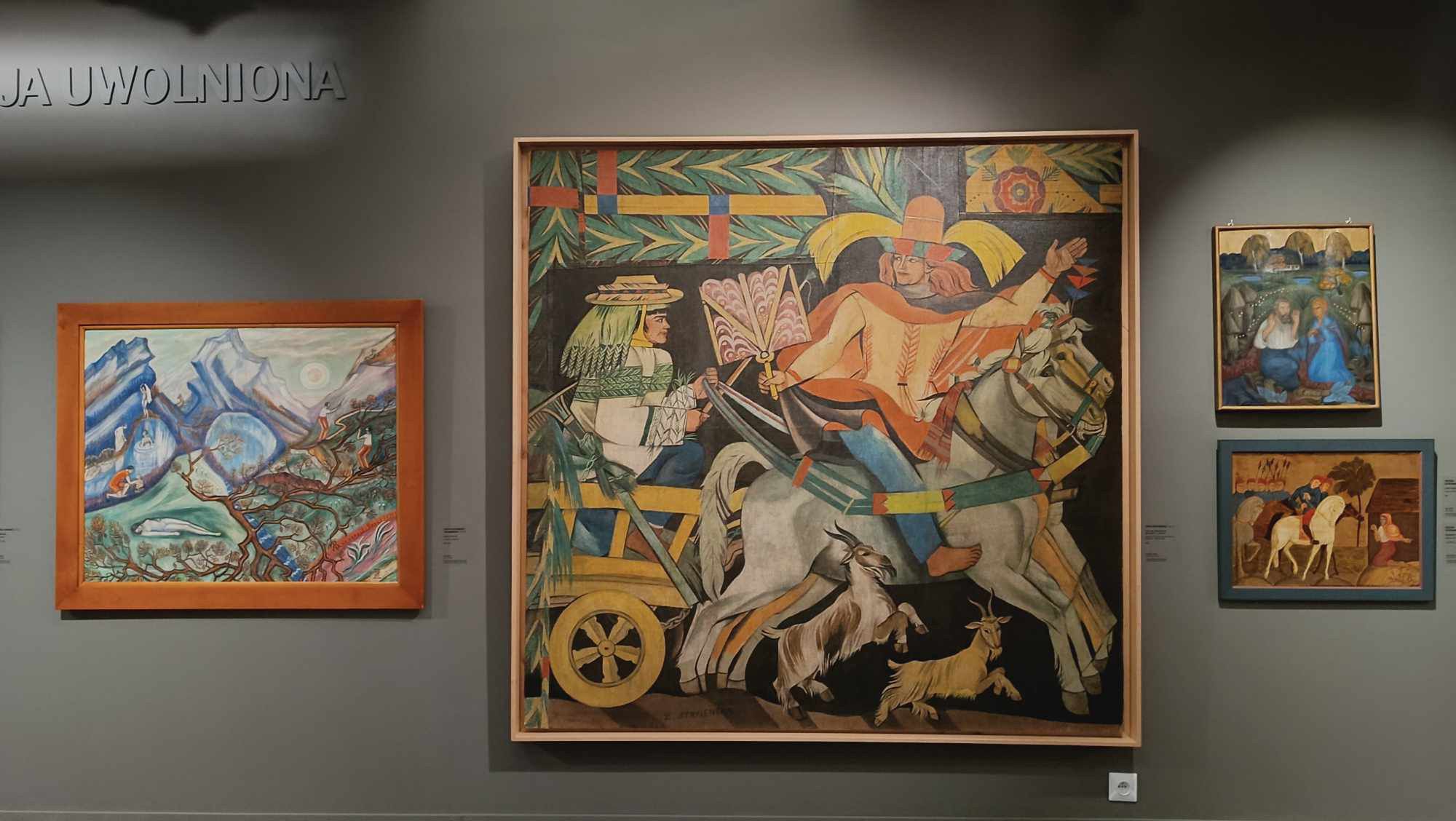 Otwarcie wystawy "Co babie do pędzla?!"